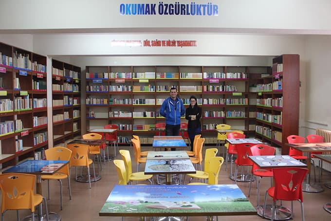Sakarya EML Kütüphanesi Göz Kamaştırıyor