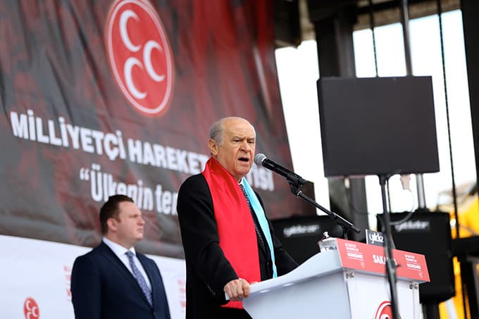 Devlet Bahçeli Sakarya'ya geldi