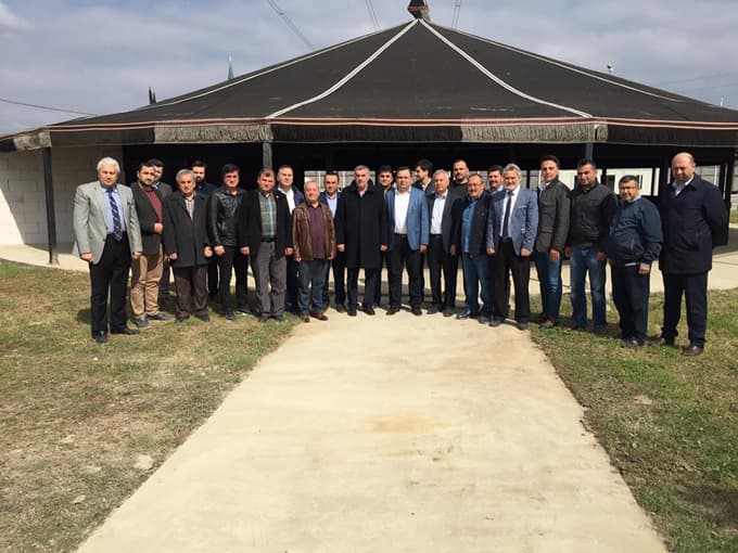 Otağı Çadırı'nı ziyaret ettiler