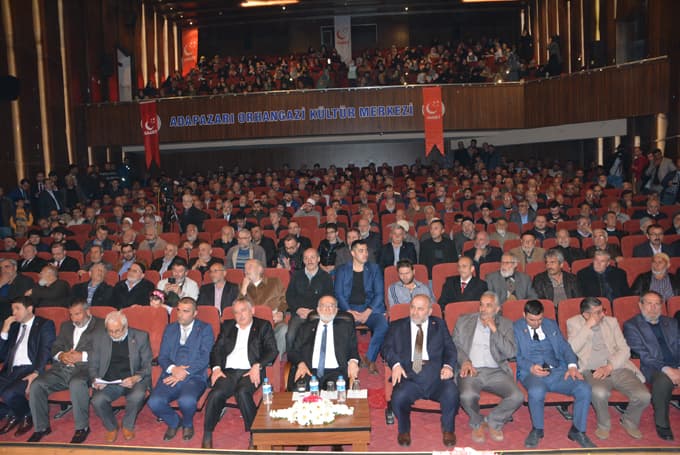 Saadet Partisi Genel Başkanı Sakarya'daydı