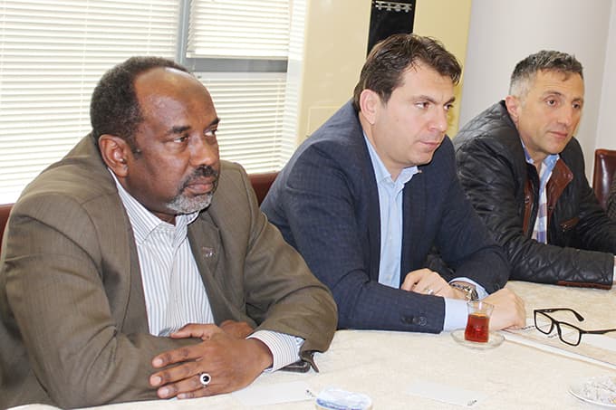 MÜSİAD Sudanlı iş adamlarıyla görüştü