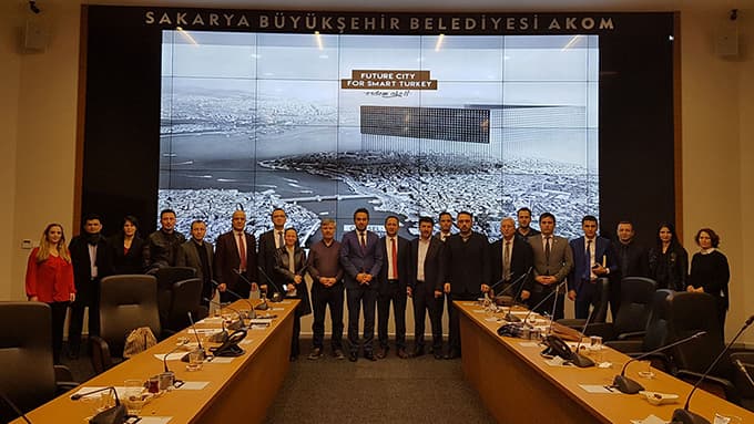 'Akıllı Şehir Sakarya' için çalışmalar başladı