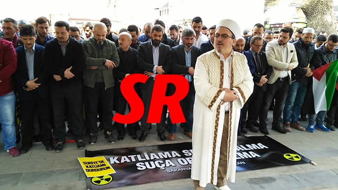 İdlib için gıyabi cenaze namazı kılındı