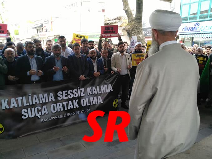 İdlib için gıyabi cenaze namazı kılındı