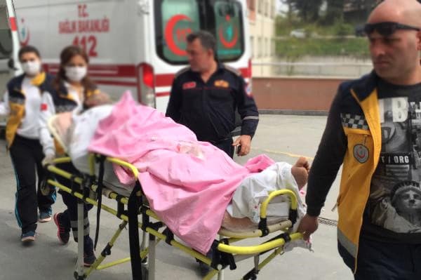 Havai fişek fabrikasında yangın çıktı