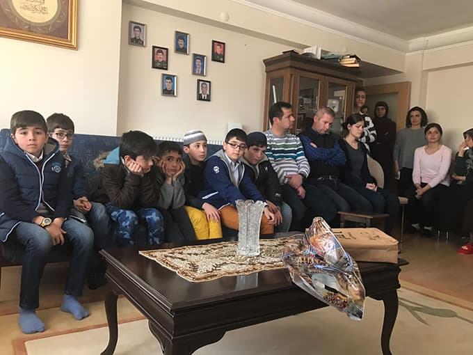 Hafızlık Okulu Şehidini Ziyaret Etti