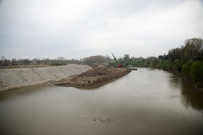 Sakarya Nehri asıl yatağına kavuşuyor
