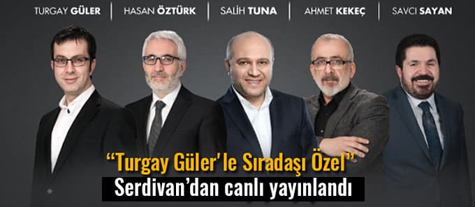 Turgay Güler'le Sıradaşı Özel Sakarya'dan canlı yayınlandı