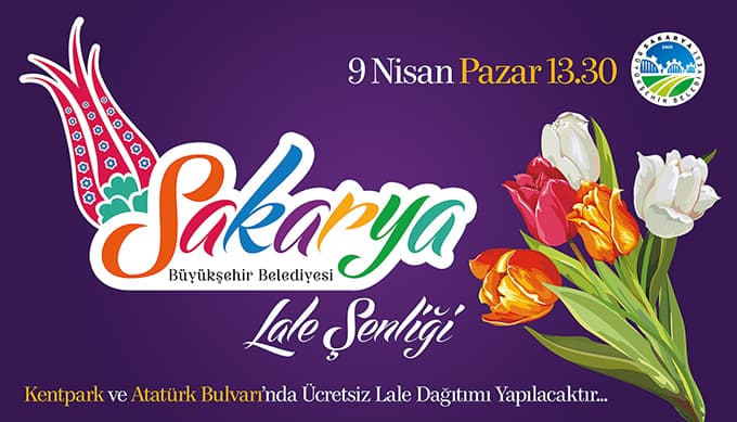 Sakarya'da Lale Şenliği başlıyor