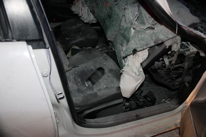Kaza geçiren yaralılar otomobilleri için ağladı