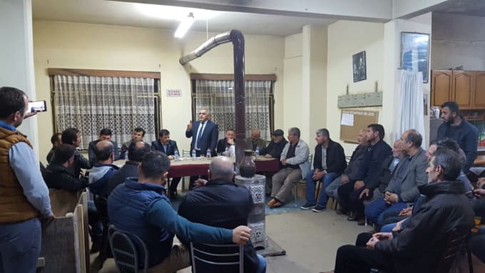 Milletvekili Ali İnci referandum çalışmalarında konuştu