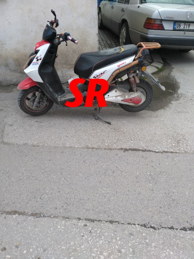 Motosikletin hakimiyetini kaybedince...