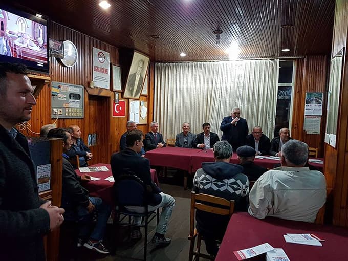 25. Dönem Milletvekili Ali İnci, Hendeklilerle buluştu
