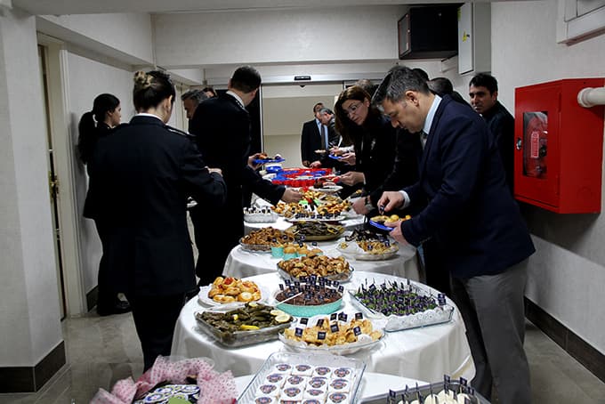 Miniklerden Polis teşkilatına anlamlı ziyaret