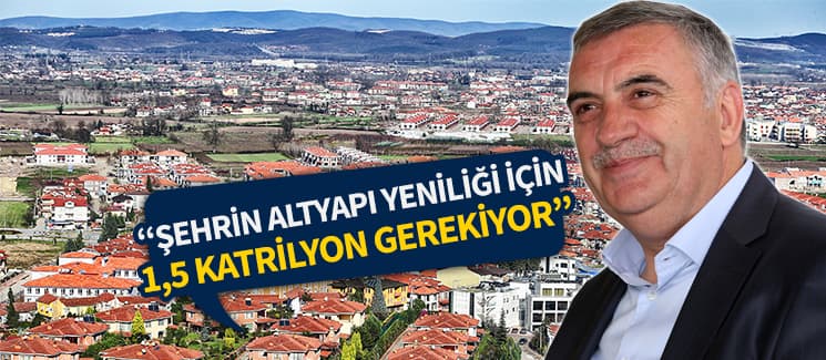 ''Altyapı işi zor ama yapılması gereken bir iş''