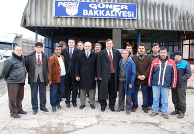 Teker Teker Tüm Esnafı Gezdiler, Dertlerini Dinlediler