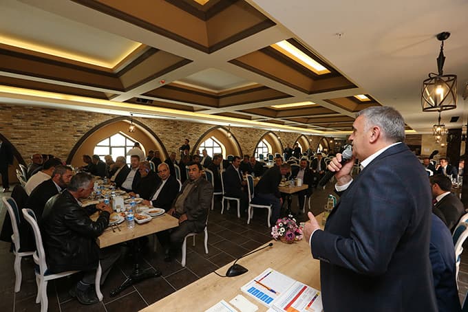 Toçoğlu Taraklılı muhtarlar ile buluştu