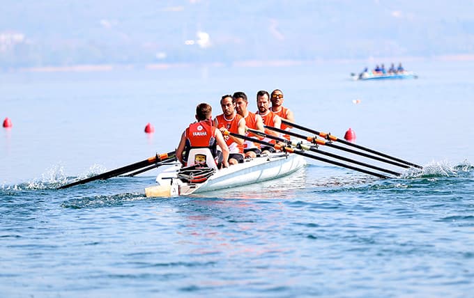 Türkiye Kürek Kupası yarışları Sapanca'da başladı