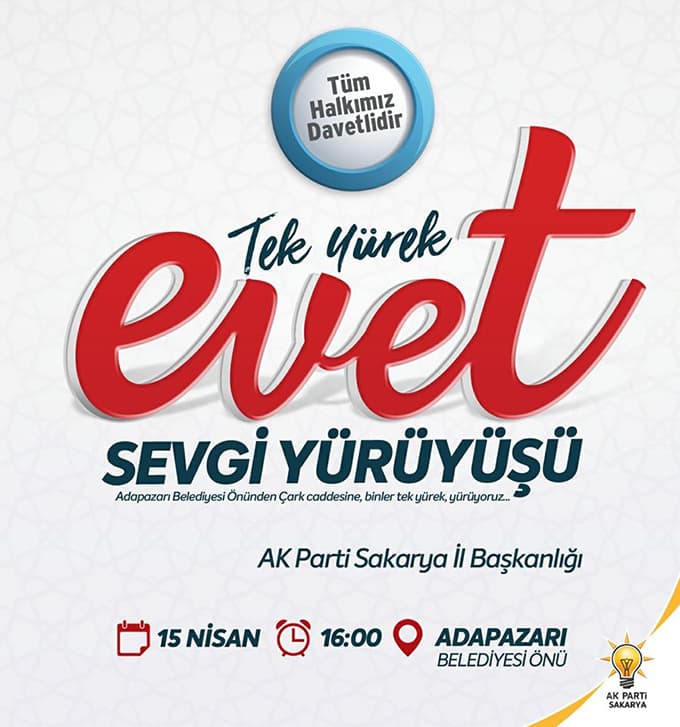 Kılıç'tan Sevgi Yürüyüşü'ne davet