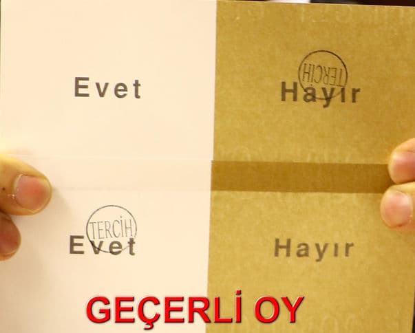 Referandumda doğru oy kullanma işlemi nasıl yapılır? 