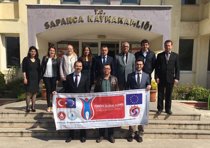 Sapanca'nın öğretmenleri Letonya'ya gitti