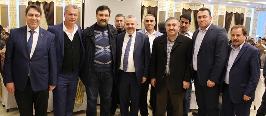 İş adamlarından Dişli'ye ziyaret