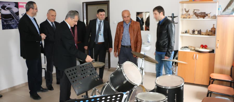Toplum ve Ruh Sağlığı Merkezi'ni ziyaret ettiler