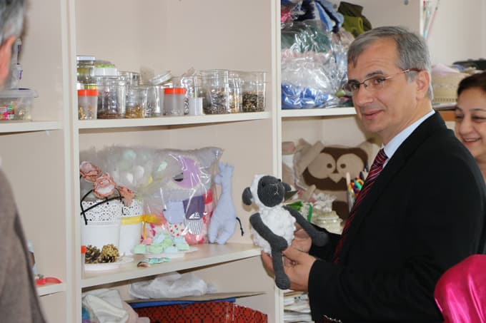 Toplum ve Ruh Sağlığı Merkezi'ni ziyaret ettiler