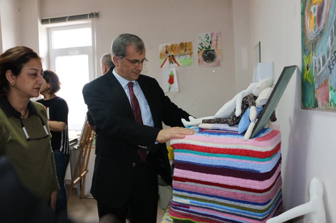 Toplum ve Ruh Sağlığı Merkezi'ni ziyaret ettiler