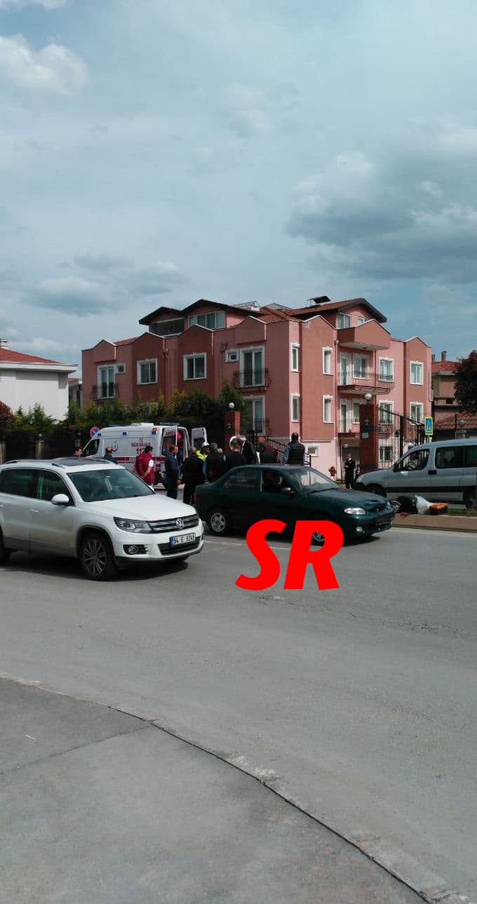 Kipa önünde trafik kazası