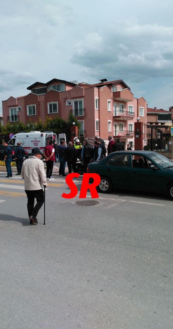 Kipa önünde trafik kazası