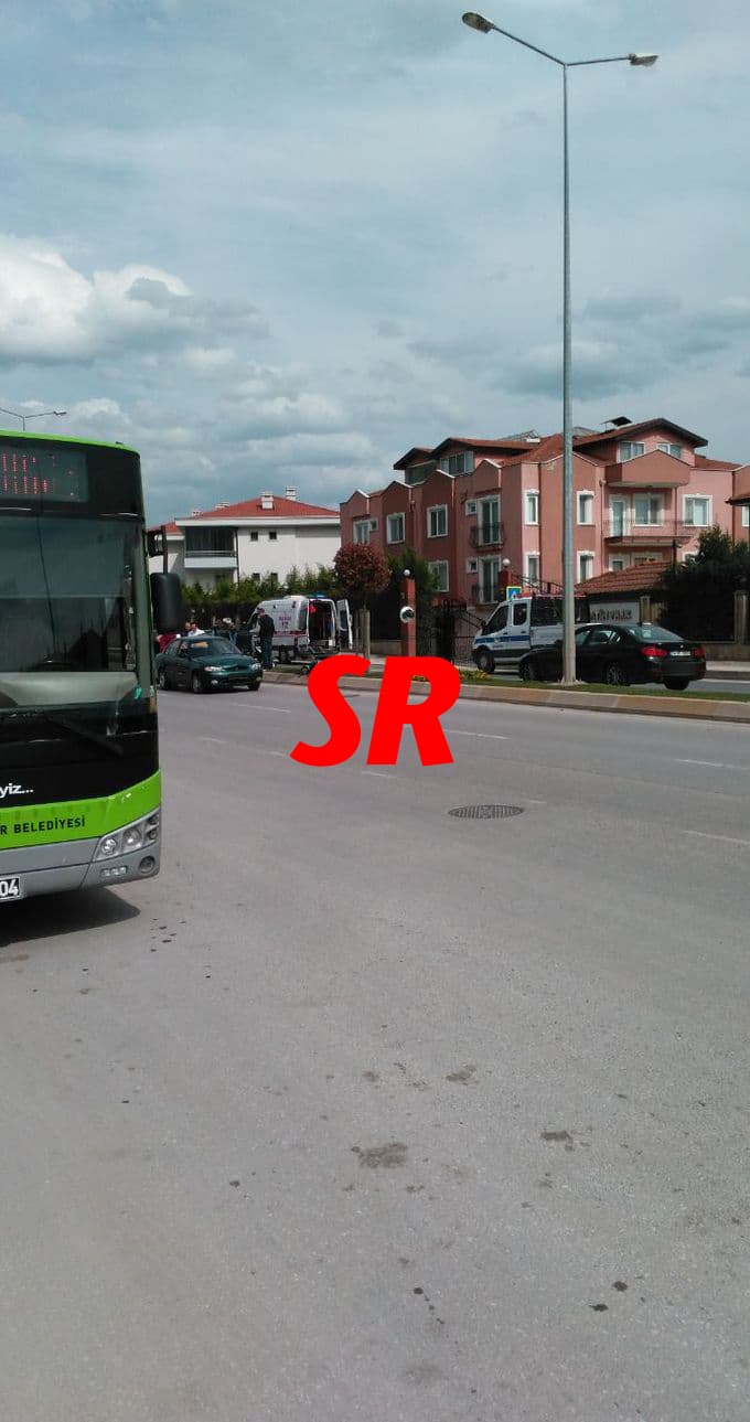 Kipa önünde trafik kazası