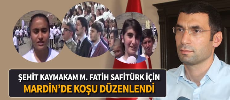 Mardin'de Şehit kaymakamımız anısına yarış düzenlendi