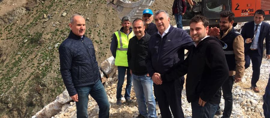 Akçay Barajı'nda sona doğru