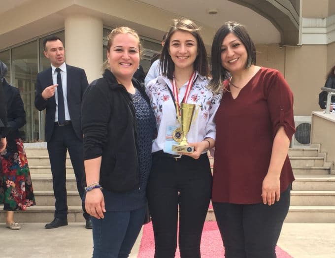 Sakaryalı Elif, olimpiyatlarda birinci oldu