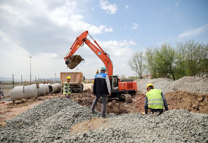 Yeni stadyumun altyapısı SASKi'den