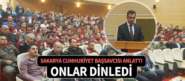 Cumhuriyet savcıları konferansa katıldı
