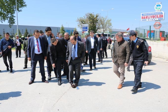 Nakliyeciler Sitesi'nde silahlı çatışma
