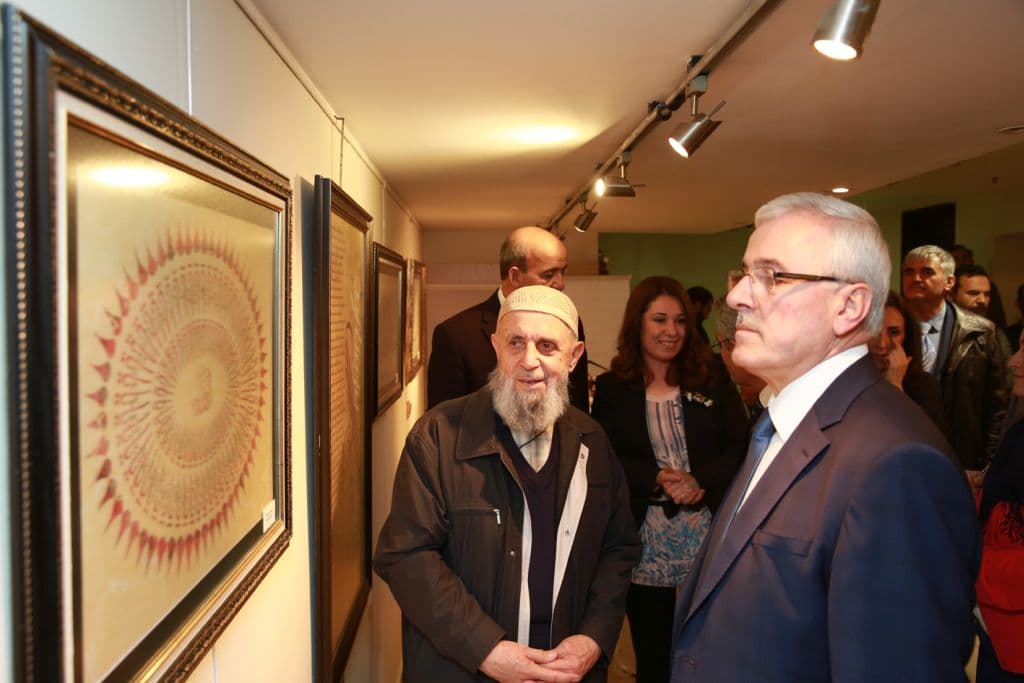AKM'de kaligrafi sergisi açıldı