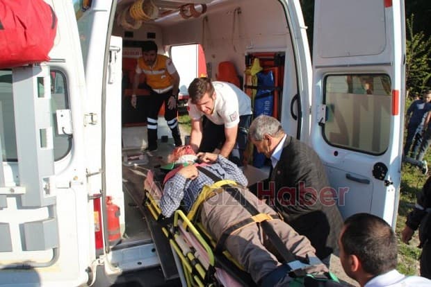 25 metrelik uçuruma yuvarlandı