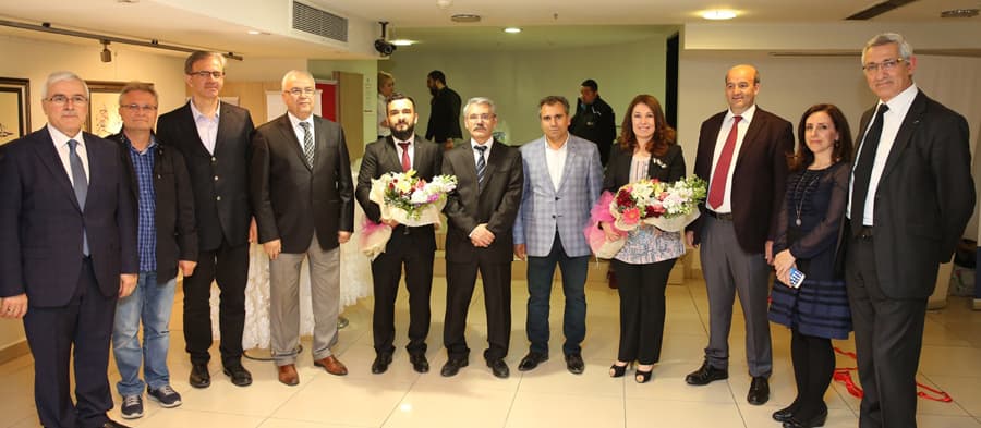 Ebru ve Kaligrafi Sergisi açıldı