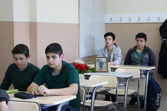 Diyar'ın okulunda yas