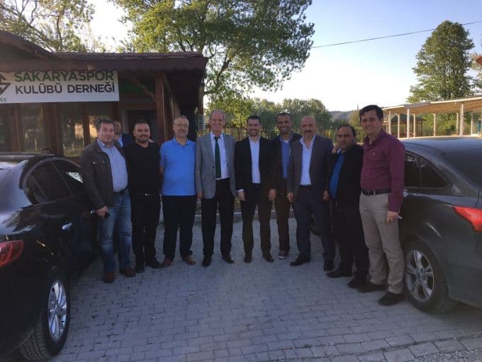 Çocuklar, Sakaryasporlu futbolcularla buluştu