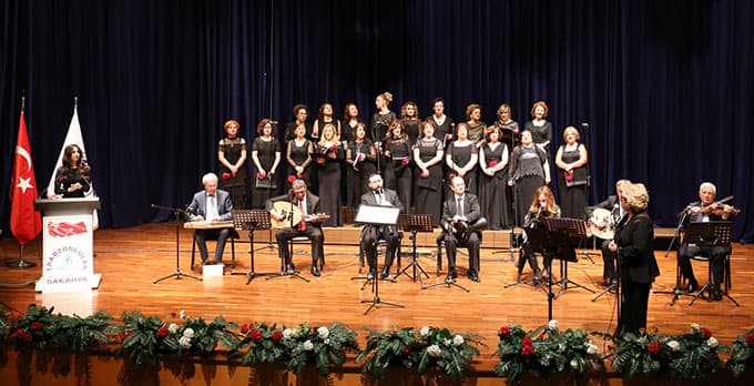 Sakarya'da Türk Sanat Müziği ve Karadeniz rüzgarı esti