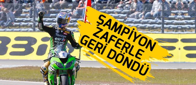 Sofuoğlu zaferle geri döndü
