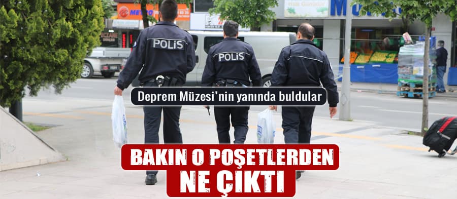 Deprem Müzesi'nin yanına koymuşlar