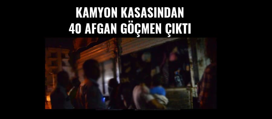 Sakarya'da 40 Afgan yakalandı