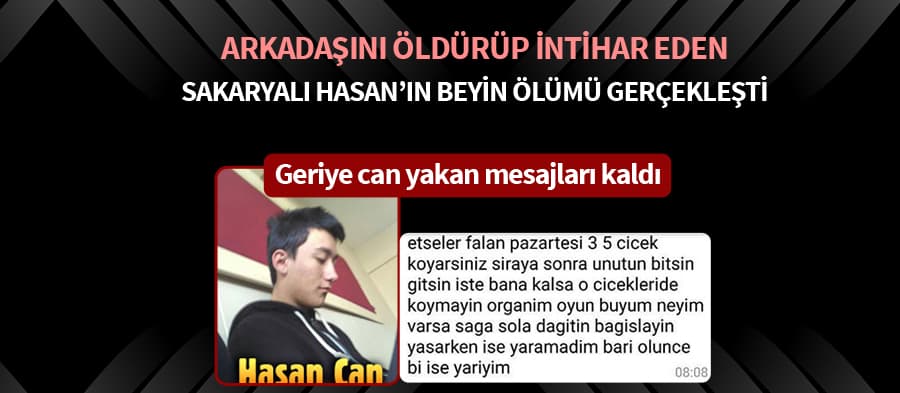 Sakaryalı Hasan, arkadaşını öldürüp intihar etti