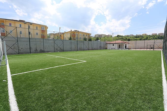 Spor için kullanılacak tesis hizmete başladı