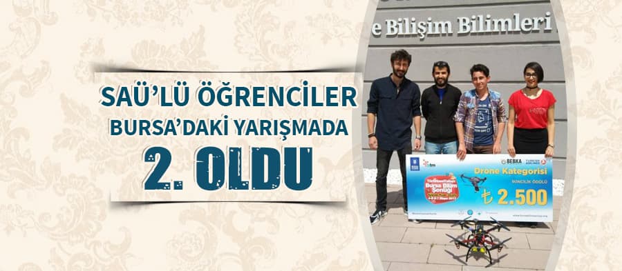 Bursa'daki 'İHA' yarışmasında Sakarya 2. oldu